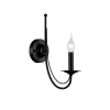 ANGELA WALL LAMP 1XE14 BLACK