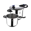 Набор скороварок San Ignacio Нержавеющая сталь 4 L 5,5 L Ø 22 cm