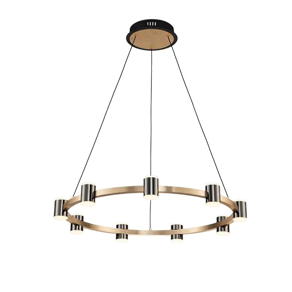 AXEL LED CHANDELIER 72W 3000K BLACK/GOLD