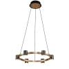 AXEL LED CHANDELIER 48W 3000K BLACK/GOLD