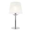 BARBARA TABLE LAMP 1XE14 WHITE/CHROME