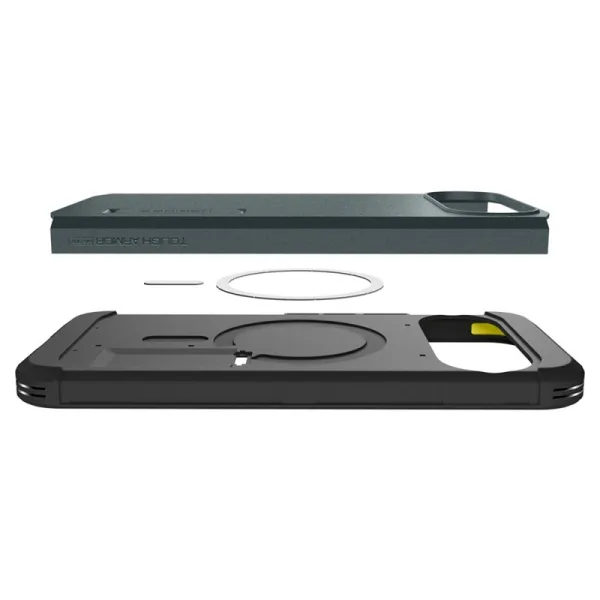 Spigen Tough Armor Mag MagSafe - Case for Google Pixel 10 / 10 Pro (Abyss Green)