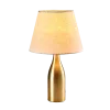 CAPRI TABLE LAMP 1XE27 GOLD/FLAX