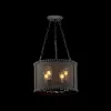 CARTER CHANDELIER 4XE27 BLACK D370mm