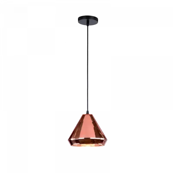 CLARK-1B PENDANT 1XE27 COPPER D220mm