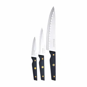 Peilių rinkinys Bergner Pro Reeco BG41026DBL Nerūdijantis plienas ABS 3 Dalys