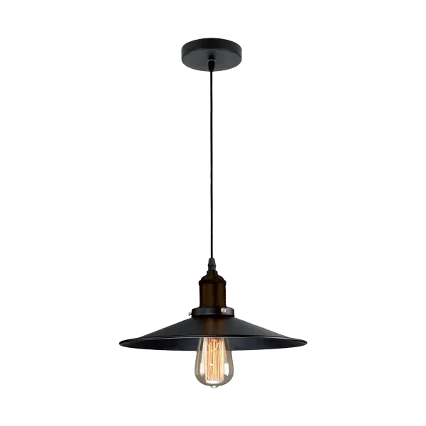 DAMON PENDANT 1xE27 BLACK