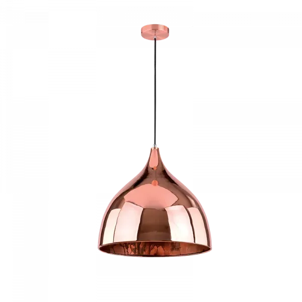 DECO-1A PENDANT 1XE27 COPPER D350mm