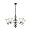 DARA CHANDELIER 5XE27 CHROME