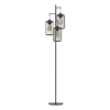 DARIA FLOOR LAMP 3XE27 BLACK MATT