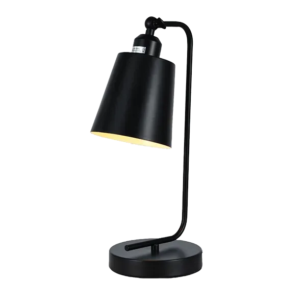 DEREK TABLE LAMP 1xE27 BLACK