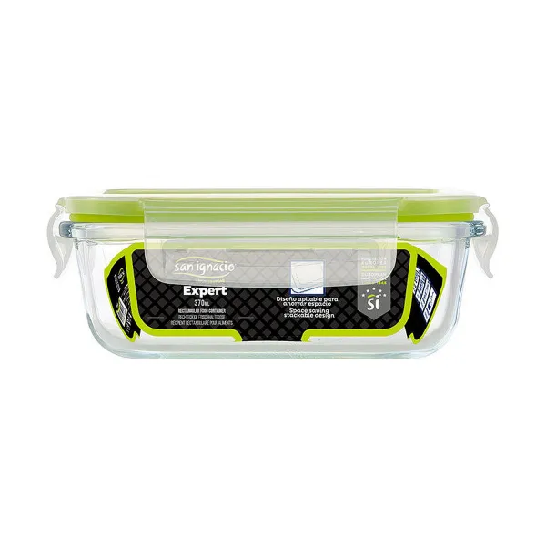Pusdienu kastīte San Ignacio expert sg4700 370 ml Caurspīdīgs