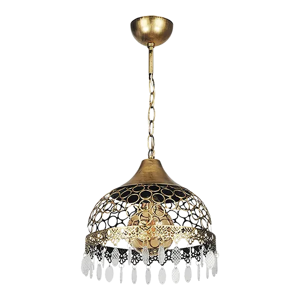 EBRULI PENDANT 1XE27 ANTIQUE GOLD