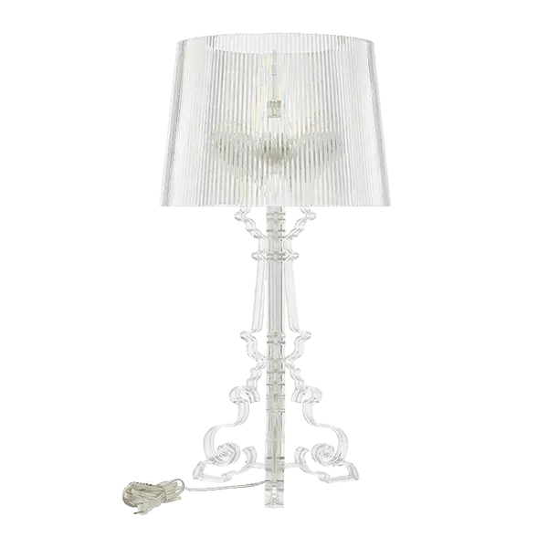 ELINOR TABLE LAMP 1XE27 TRANSPARENT