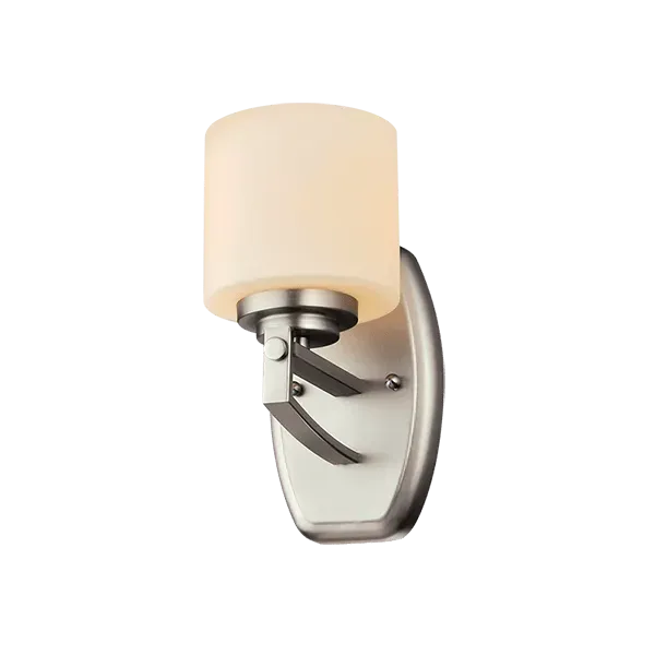 ERIN LUX WALL LAMP 1XE27 SATIN NICKEL