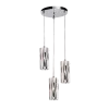 ERIN CHANDELIER 3XE27 SATIN NIKEL D300mm