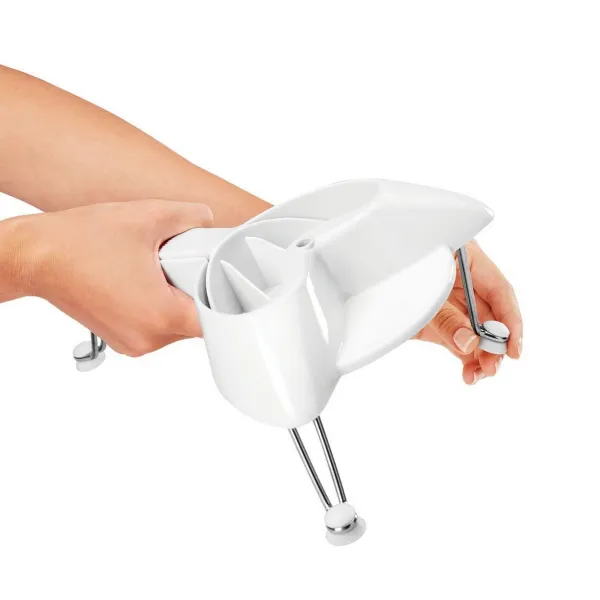 Rīve Metaltex Poten Balts Nerūsējošais tērauds (Ø 24 cm)
