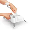 Raastin Metaltex Jalat Valkoinen Ruostumaton teräs (Ø 24 cm)