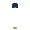 FRANCO FLOOR LAMP 1xE27 BRASS/BLUE