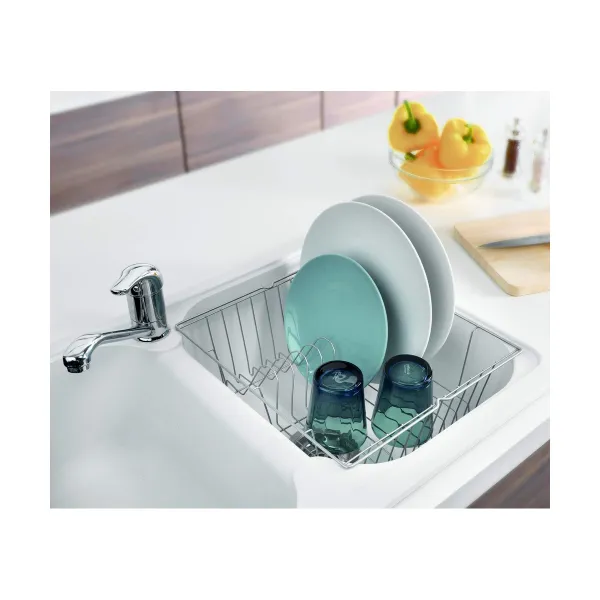 Draining Rack for Kitchen Sink Metaltex Grey (35 x 30 x 11 cm)