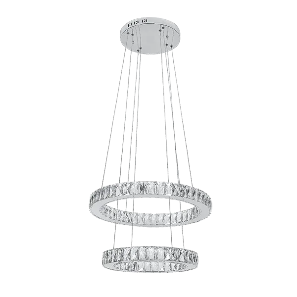 GLOSSY CHANDELIER LED 72W 4000K D535mm