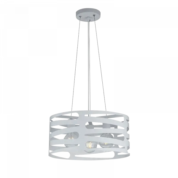 HELIX PENDANT 3XE27 WHITE