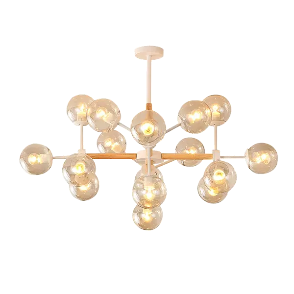 ISABEL CHANDELIER 16XE27 WHITE