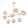 ISABEL CHANDELIER 9XE27 WHITE