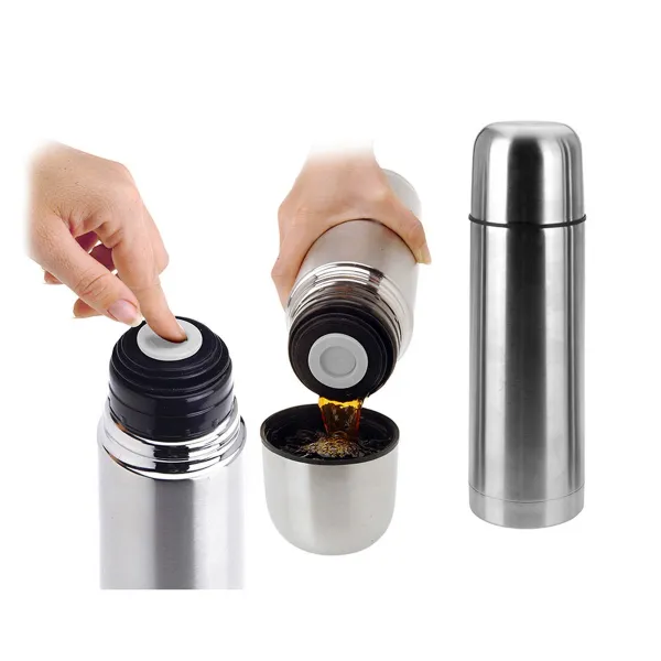 Термос с дозирующей крышкой Excellent Houseware Нержавеющая сталь (0,75 L)