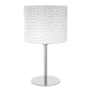 INES TABLE LAMP 1XE14 WHITE/CHROME