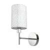 INES WALL LAMP 1XE14 WHITE/CHROME