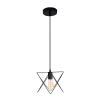 IDA PENDANT 1XE27 BLACK