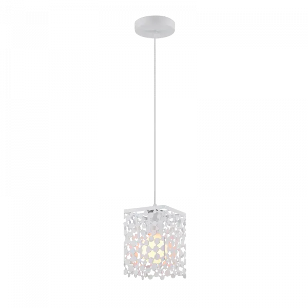 JANIS-1B PENDANT 1XE27 WHITE L130XW130mm