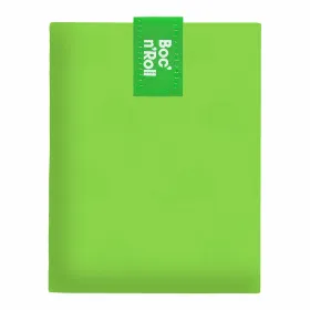 Коробочка для бутербродов Roll'eat Boc'n'roll Essential Зеленый (11 x 15 cm)