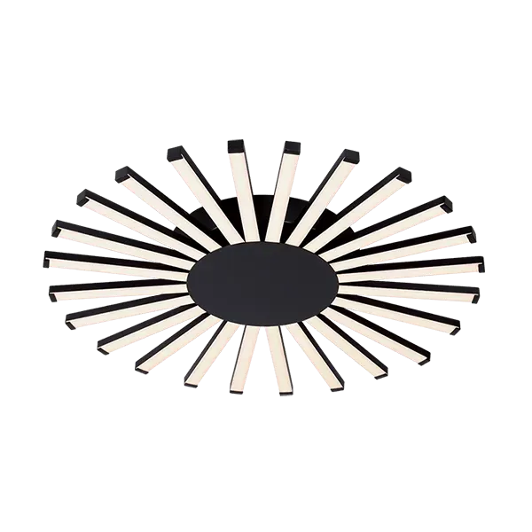 JOSEY CHANDELIER LED 96W / 3000K D575XH50mm BLACK