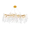 KAROL CHANDELIER 12XG9 GOLD/CRYSTALS