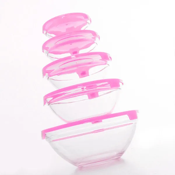 5 Eväsrasiasetti Glass EH Sininen Läpinäkyvä