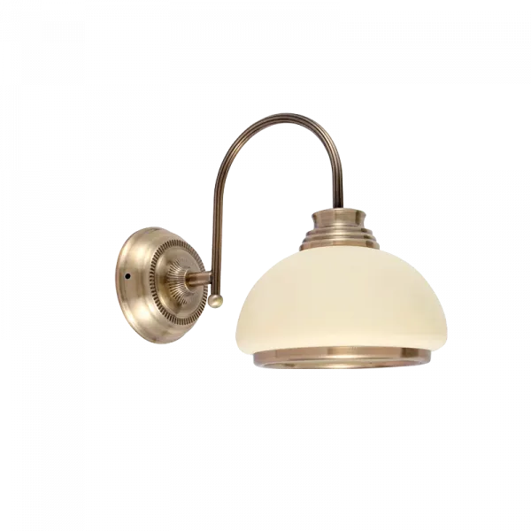 KRISTA WALL LAMP 1XE27 GOLDEN COOPER BRASS