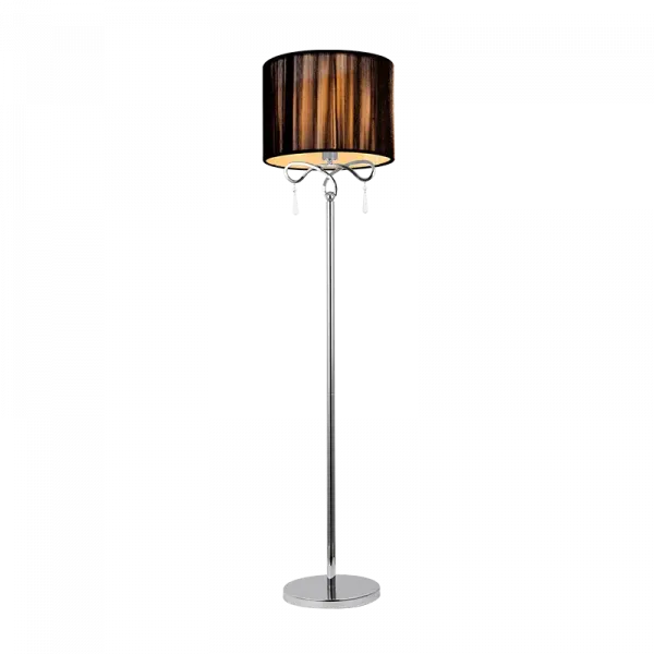 LILLY FLOOR LAMP 1XE27 CHROME D400XH1585mm