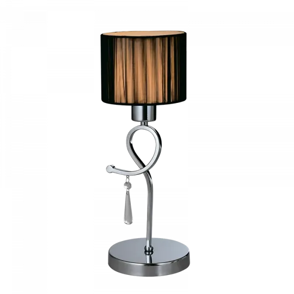 LILLY TABLE LAMP 1XE27 CHROME D150XH410mm