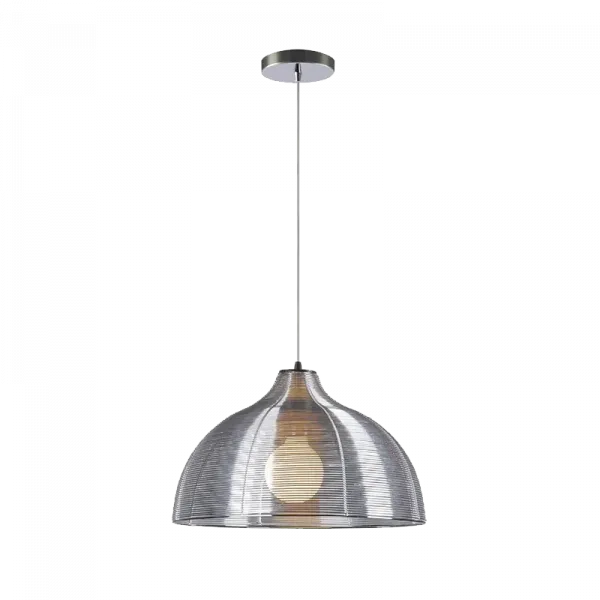 LIV PENDANT 1xE27 CHROME/ALUMINIUM