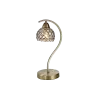 LIZA TABLE LAMP 1XE14 ANTIQUE BRASS H330mm