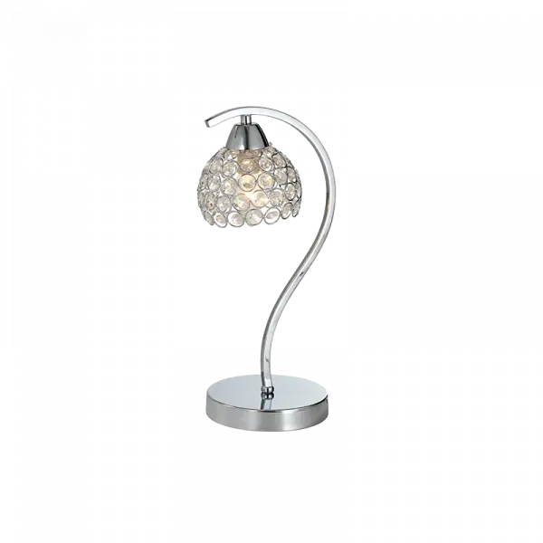 LIZA TABLE LAMP 1XE14 CHROME H330mm