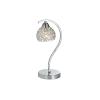 LIZA TABLE LAMP 1XE14 CHROME H330mm