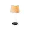 LORETO TABLE LAMP 1XE27 BLACK/FLAX