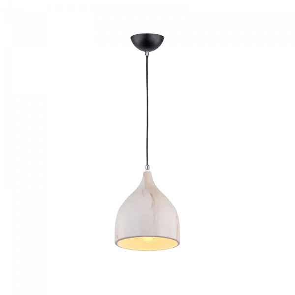 MARBLE-1C PENDANT 1XE27 WHITE D170mm