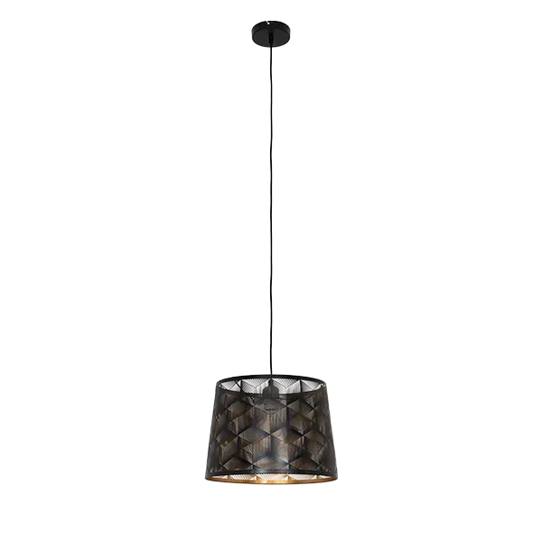 MARSEL PENDANT 1XE27 BLACK/GOLD