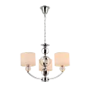 MAYA CHANDELIER 3XE27 CHROME D550XH400mm