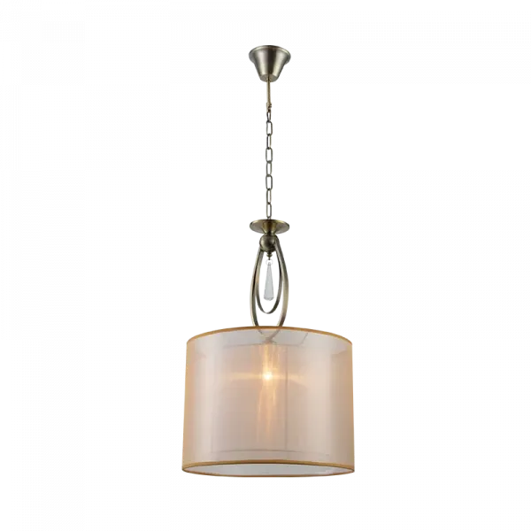 MERY PENDANT 1XE27 ANTIQUE BRASS D350X520mm