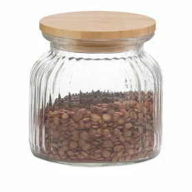 лодка Andrea House MS72136 Cтекло Бамбук Кухня 600 ml